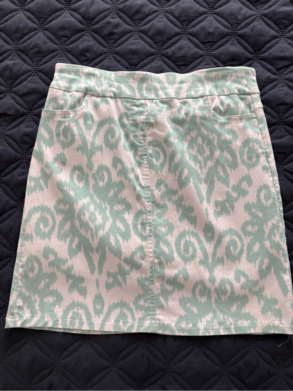 Women’s Mint Green and White Skort